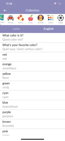 Game screenshot Best Latin English Dictionary apk
