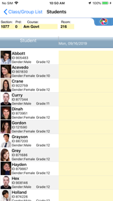 TeacherVUE screenshot