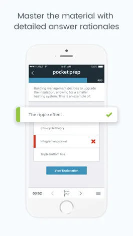 Game screenshot LEED GA Pocket Prep apk
