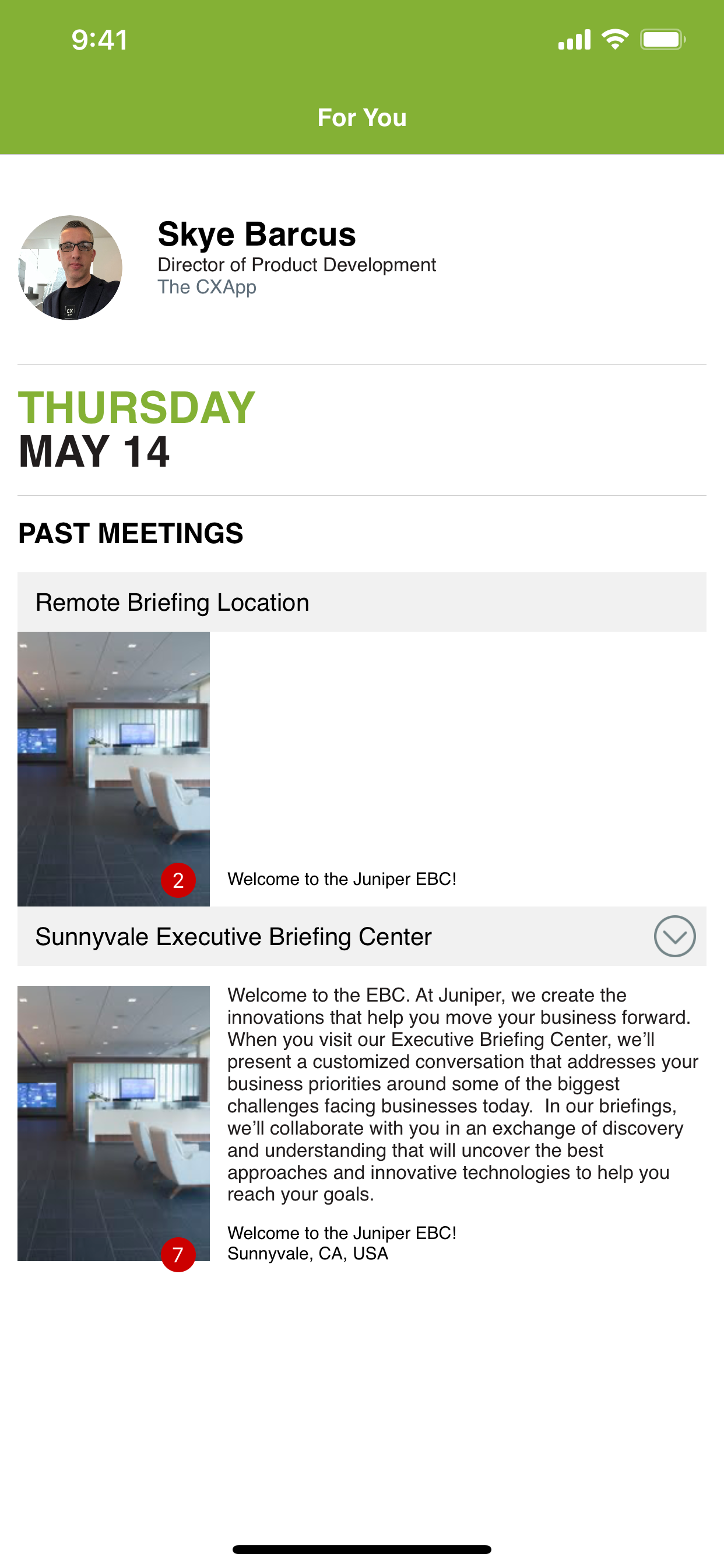 Juniper EBC screenshot 2