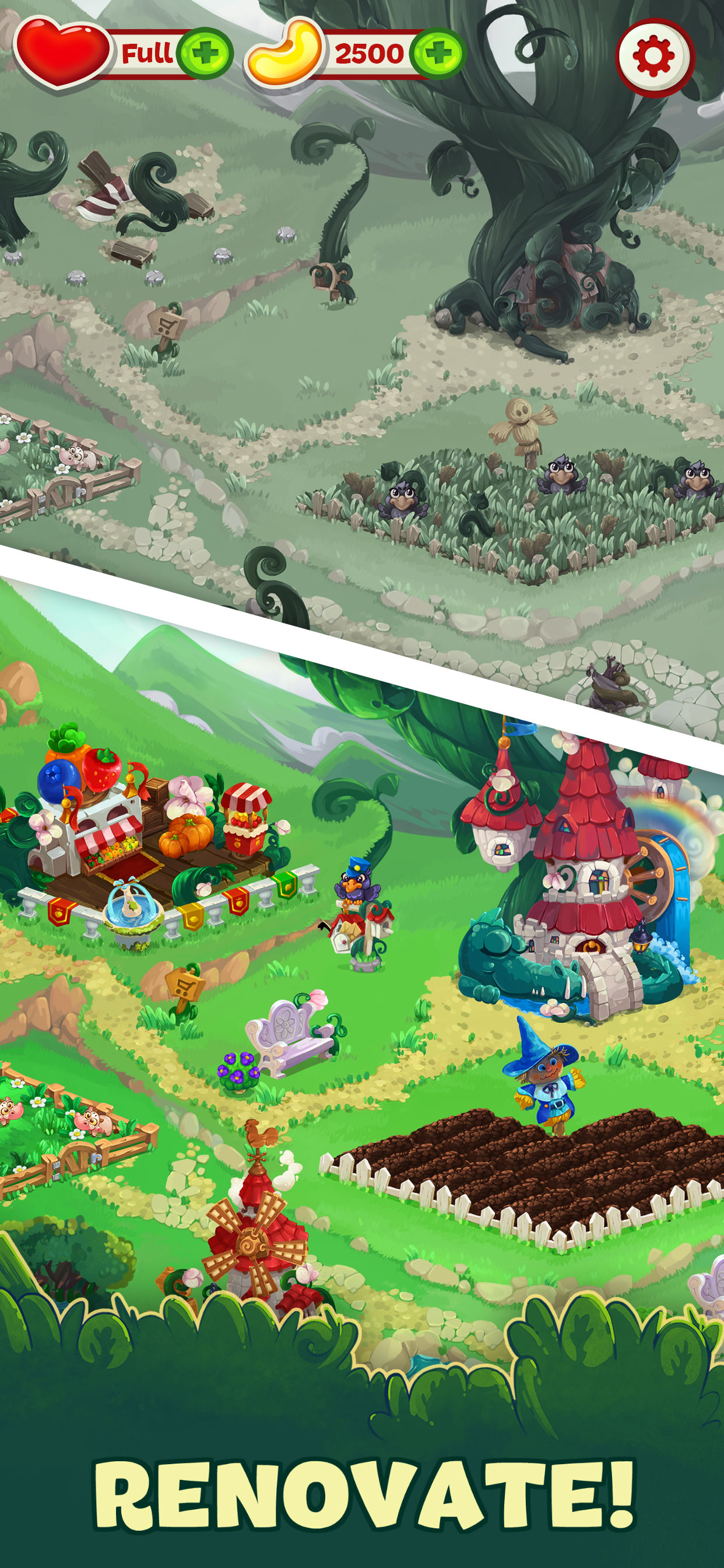 Jacky's Farm Match-3 Adventure