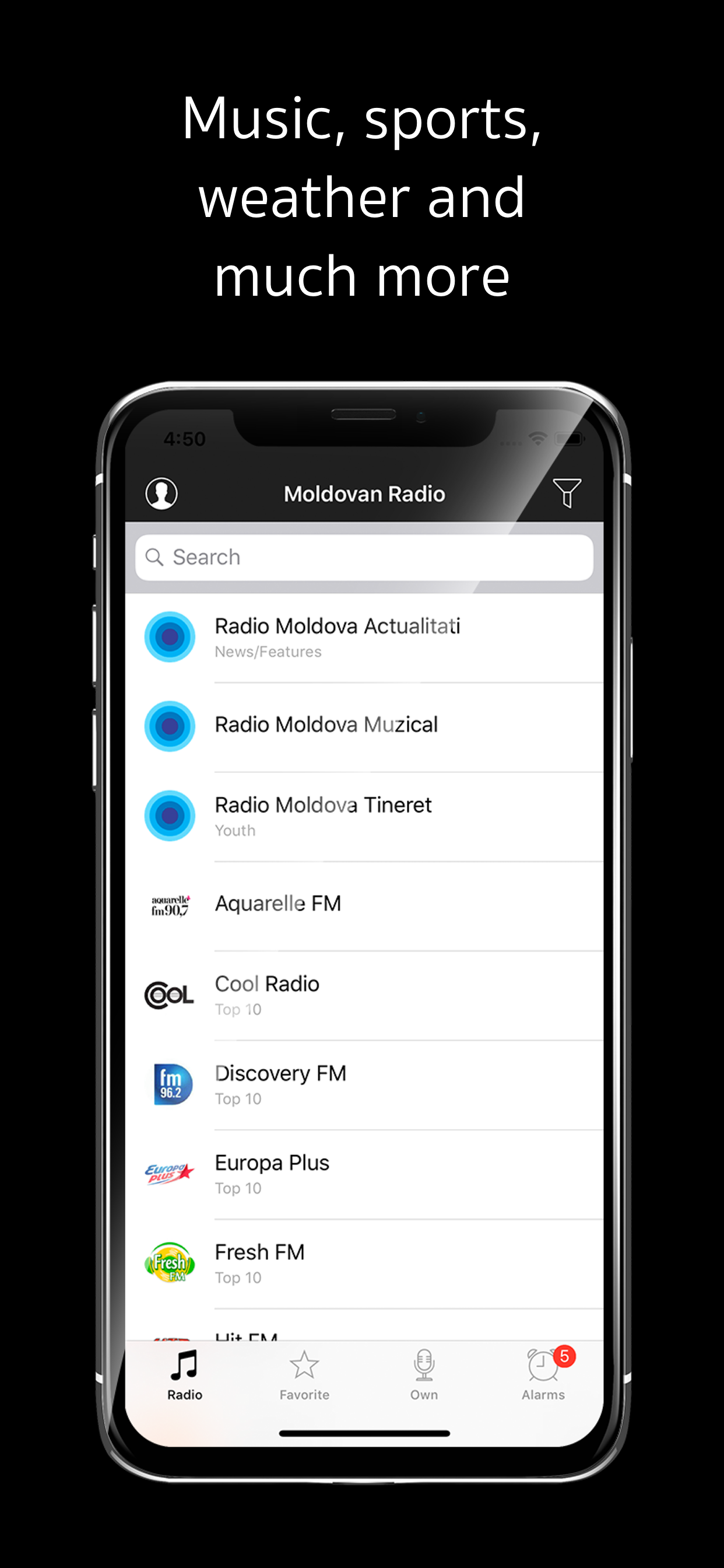 Moldovan Radio screenshot 4