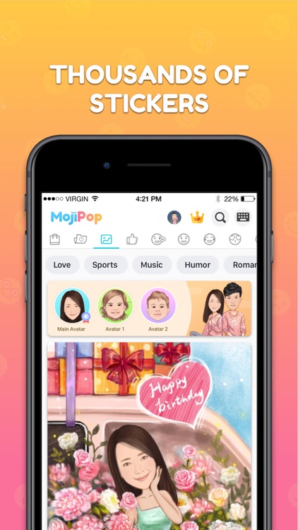 MojiPop: Emoji Avatar Creator screenshot-3