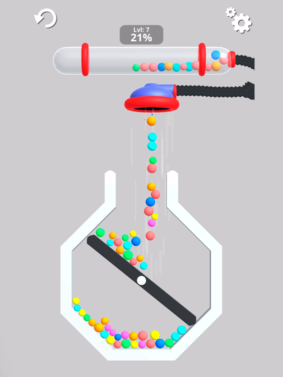 Vacuuming Balls 3D iPad screenshot