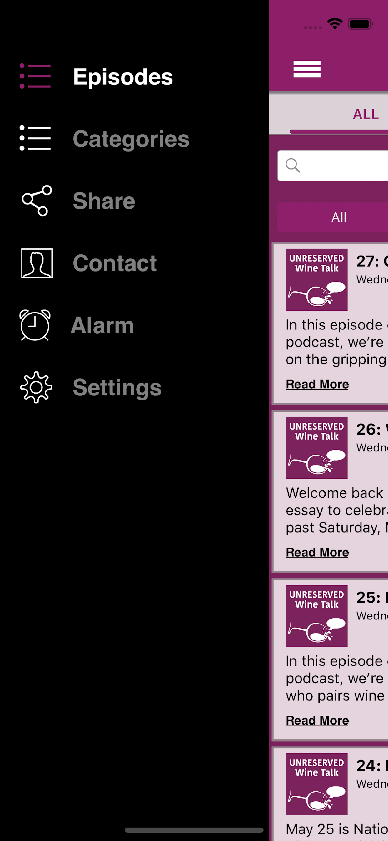 Unreserved Wine Talk App screenshot 4
