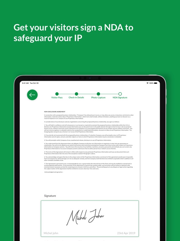 Screenshot #4 pour Fidentity Kiosk