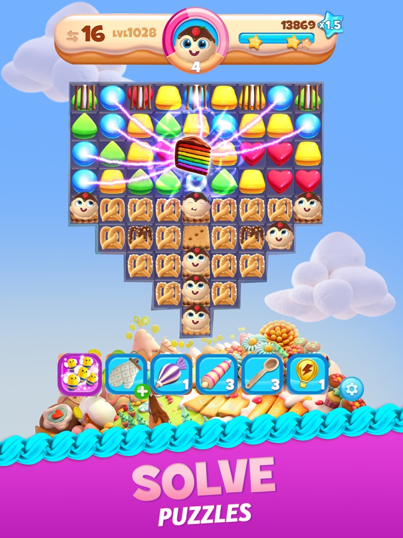 Cookie Jam Blast™ Match 3 Game official gameplay screenshot 1
