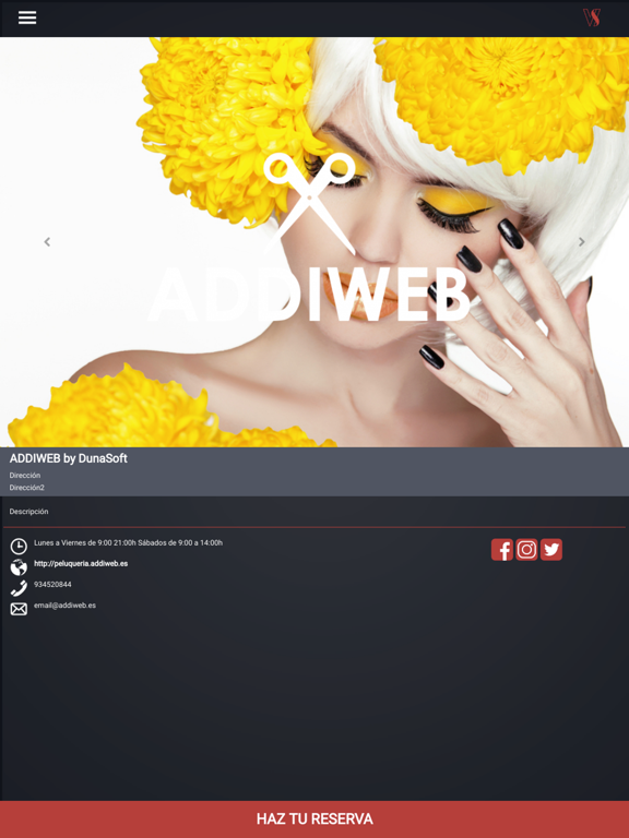 App screenshot