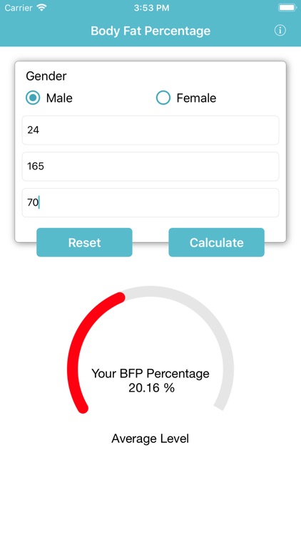 BFP - (Body Fat Percentage)