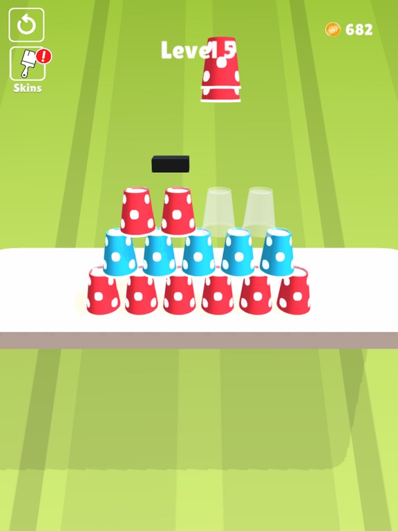 Screenshot #4 pour Color Cups 3D