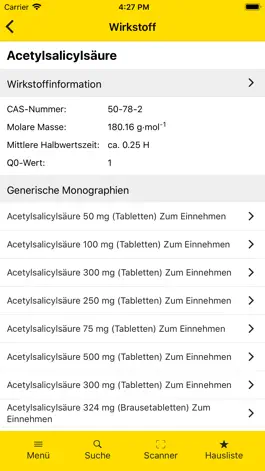 Game screenshot Gelbe Liste Pharmindex App hack