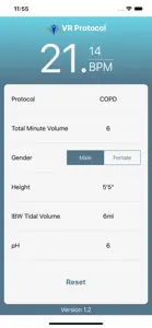 LF Ventilator Protocol screenshot #1 for iPhone