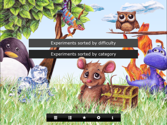 Experia Kids app screenshot 1