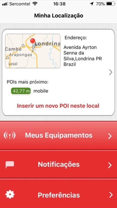 Screenshot #1 pour GolSat MyFleet