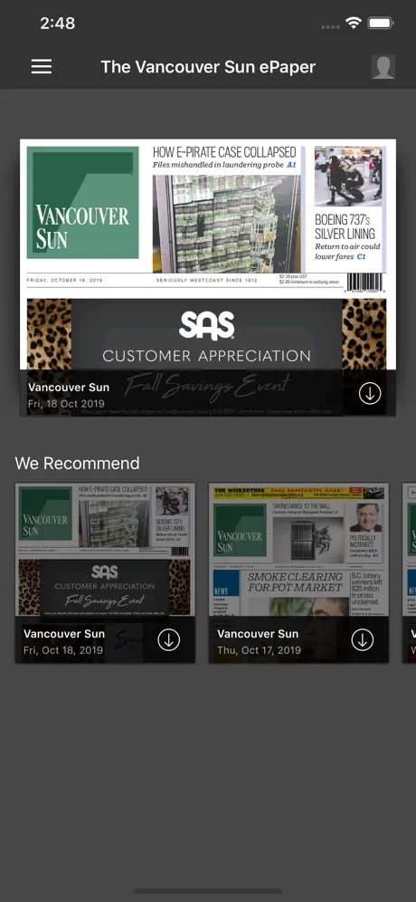 The Vancouver Sun ePaper