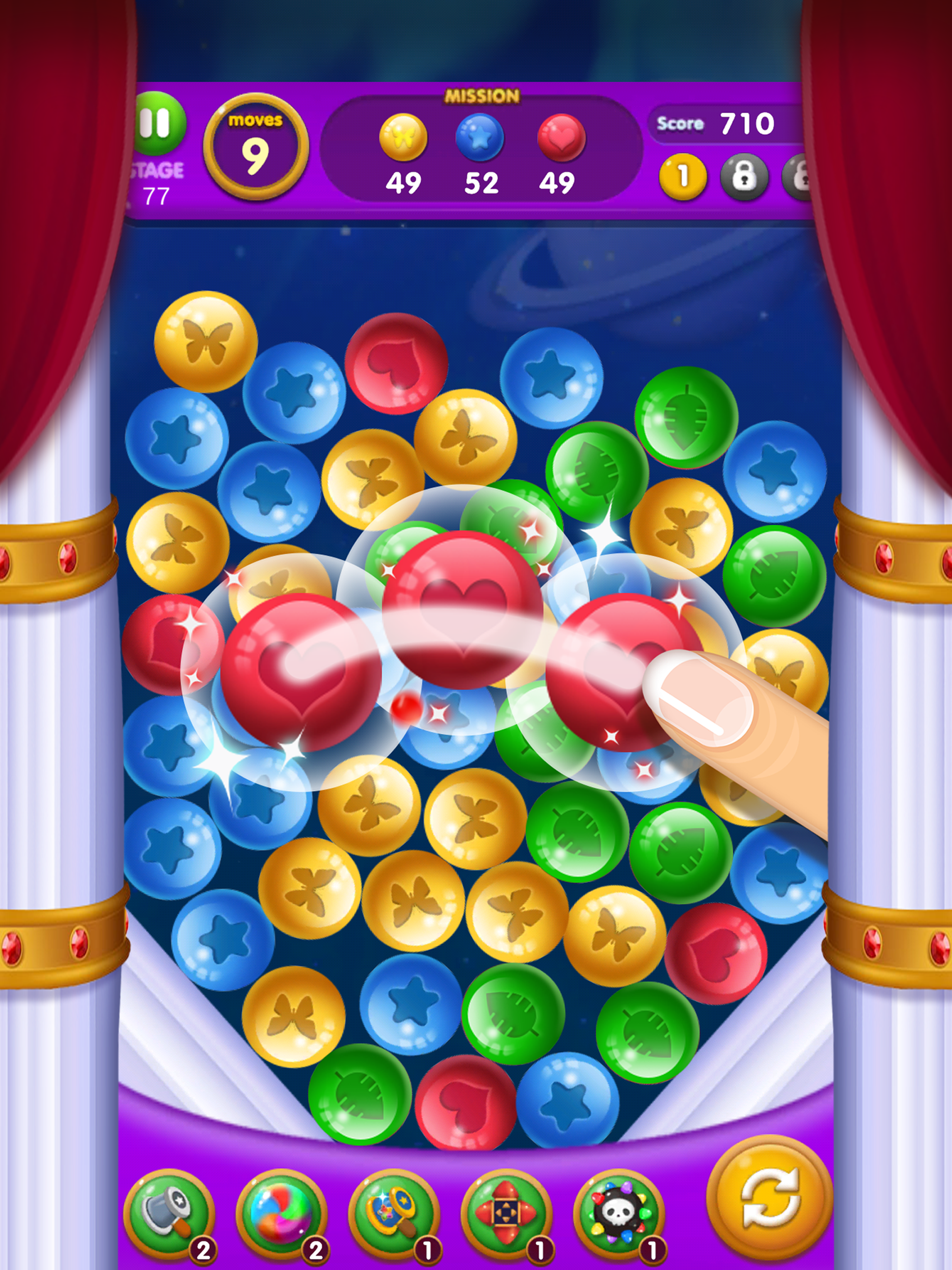 Jewel Stars - Link Puzzle Game screenshot 8