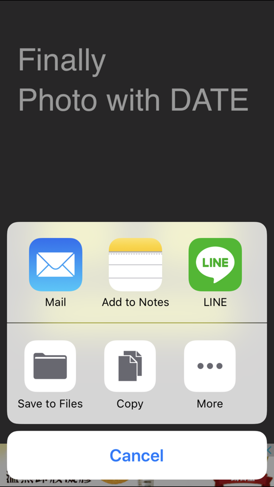 #3. Dated Camera (iOS) 由: Shu En Chien