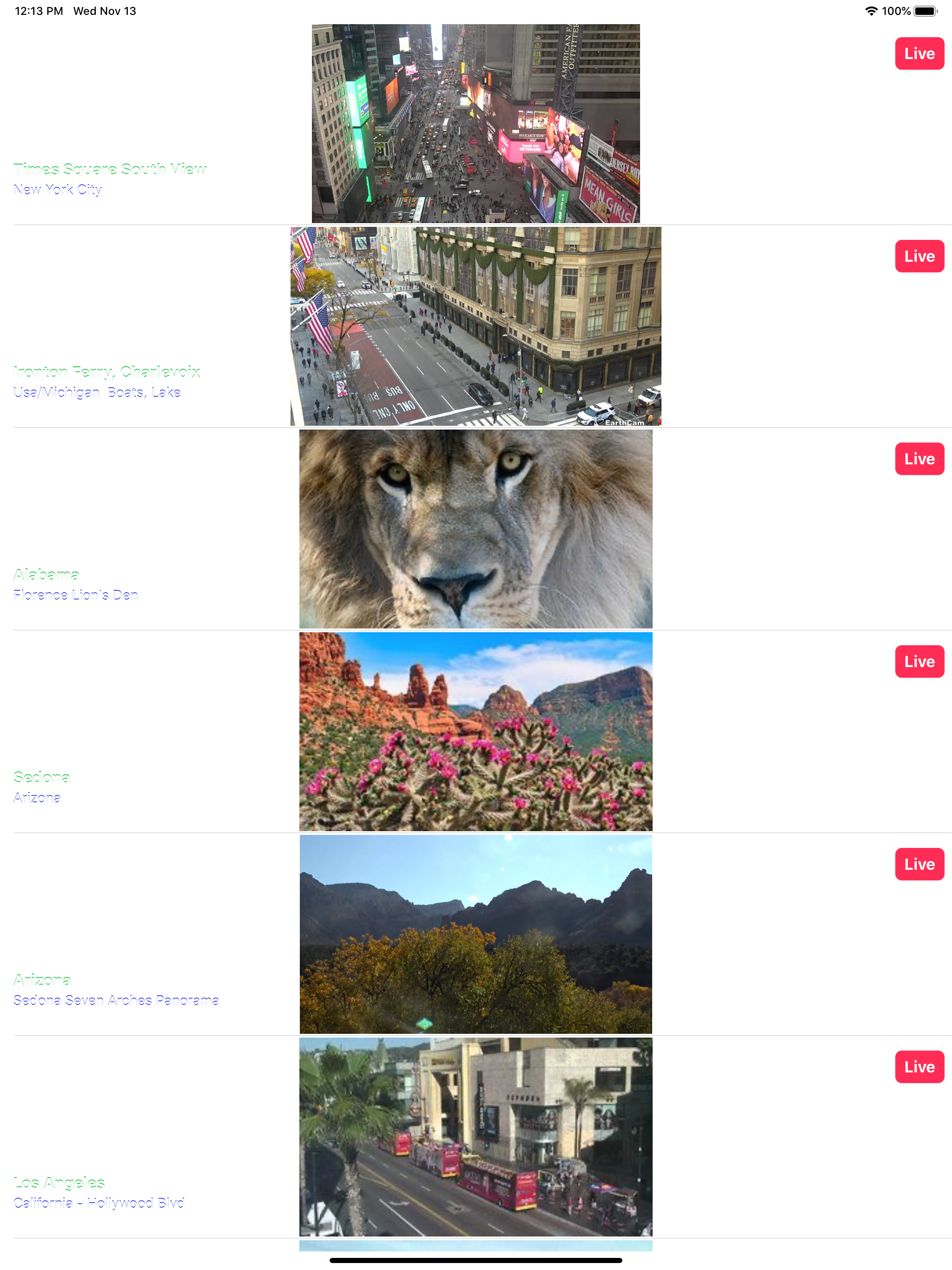 Live Usa Cams