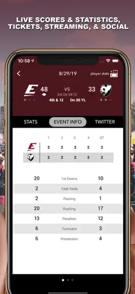 Game screenshot EKUSports Mobile hack
