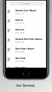black serpent barbershop iphone resimleri 2