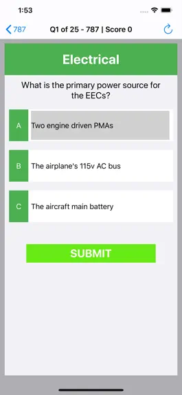 Game screenshot B787 Exam Questions apk