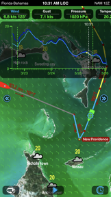 Weather4D Routing screenshot