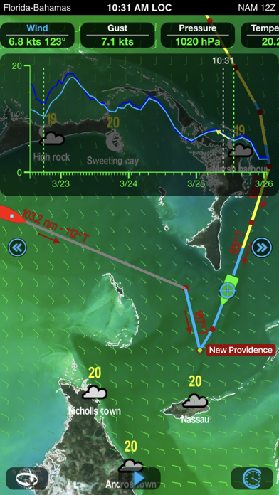 Weather4D Routing screenshot1