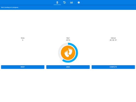 Screenshot #4 pour Baby Movement Tracker