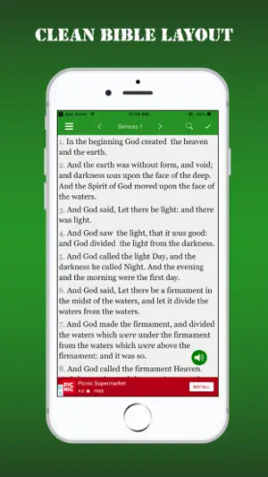 Revised Webster Bible screenshot 1