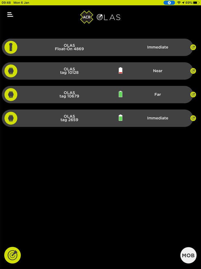 ACR OLAS Marine Alert System
