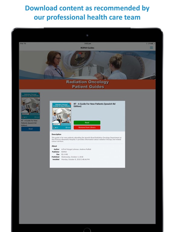 Screenshot #5 pour ROPAH Guides