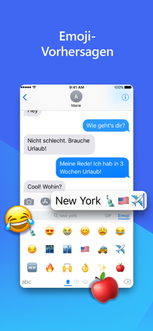 Microsoft SwiftKey-Tastatur Screenshot