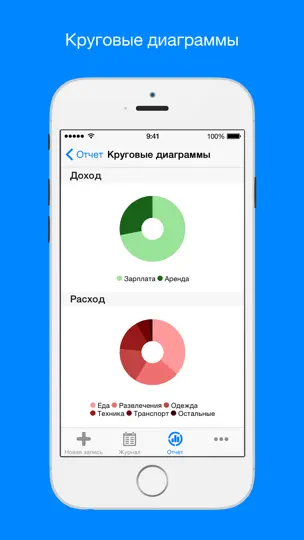 Скриншот Филки - расходы и доходы на iPhone 4