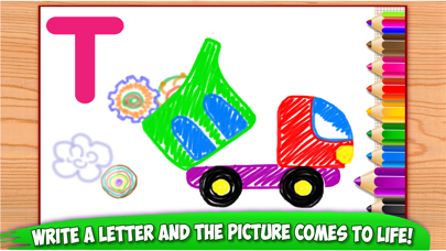 ABC Tracing Kids Drawing Games Screenshot