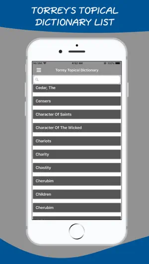 Torrey's Topical Bible Offline screenshot 1