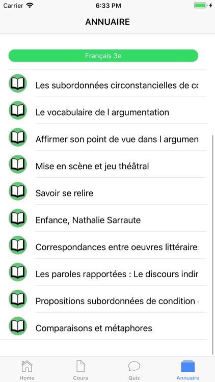 Français 3ème screenshot-5