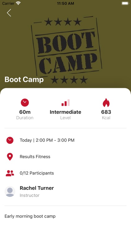 Results Fitness- Santa Maria