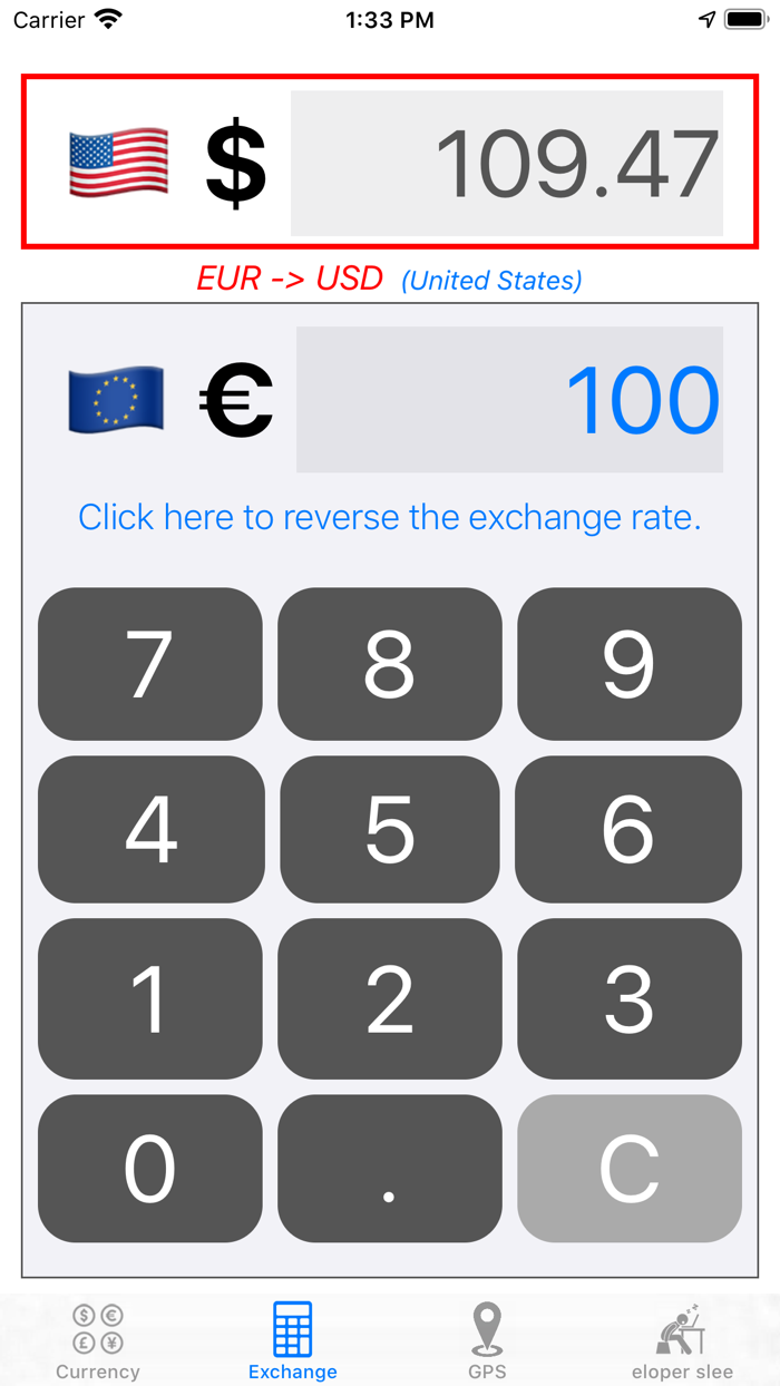 Currency EURO Converter