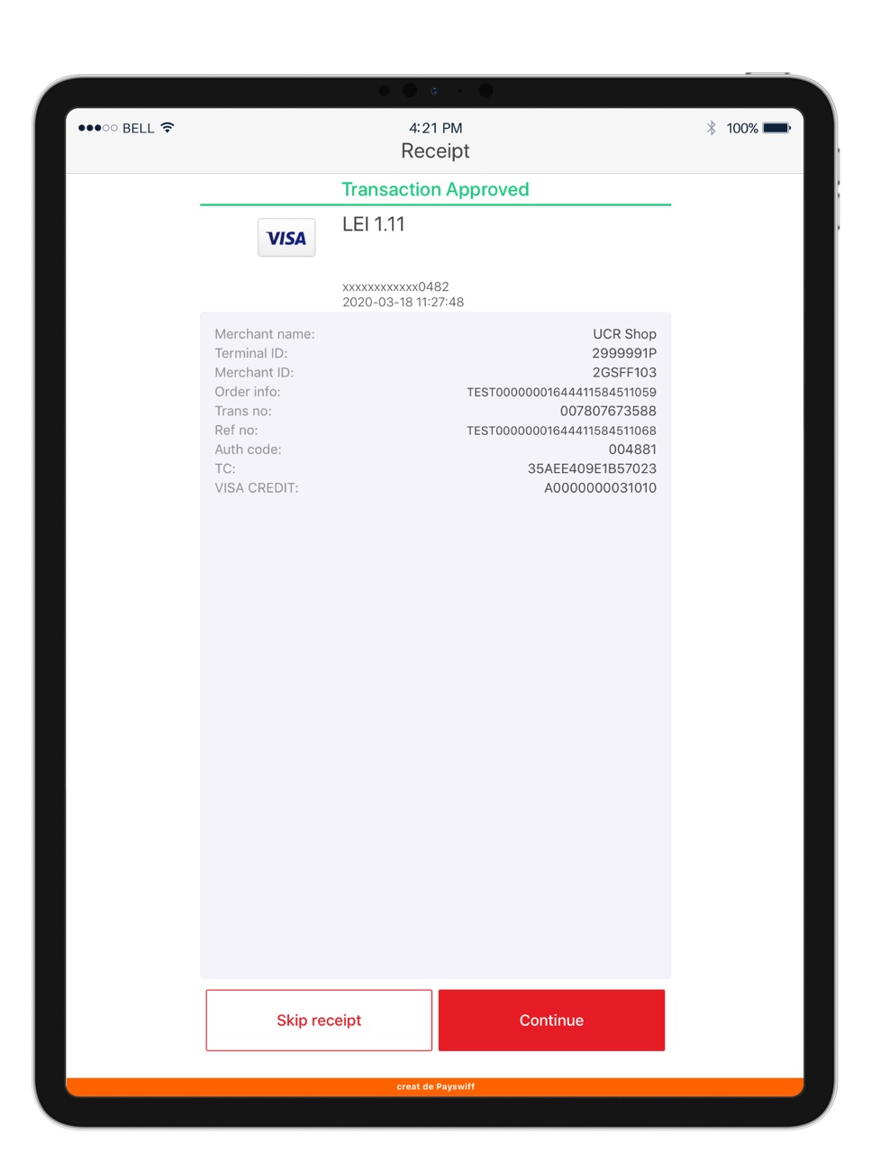iPad screenshot
