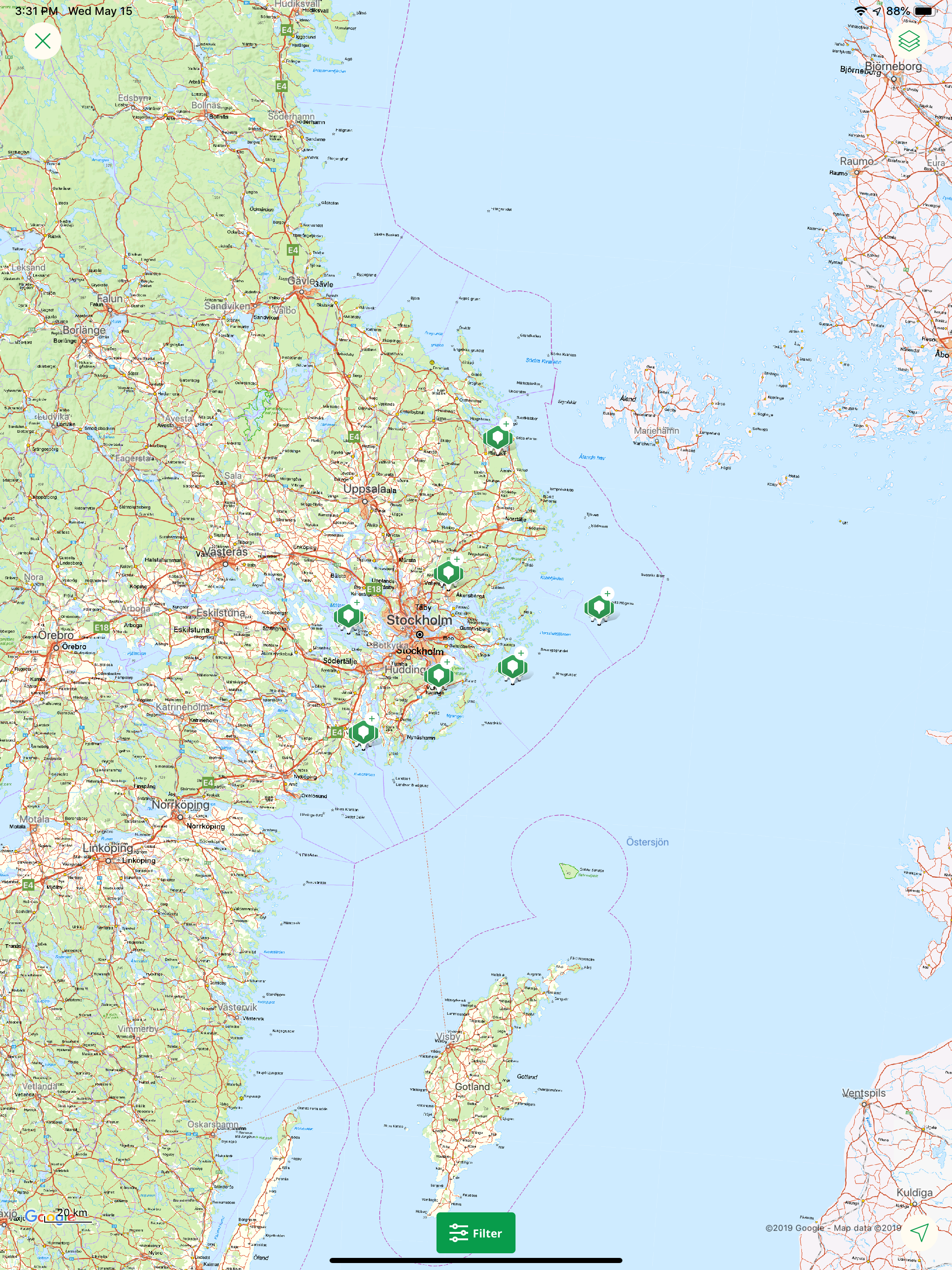 Stockholms läns Naturkarta