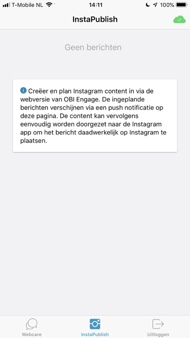 OBI Engage Screenshot