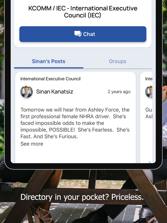 IEC Mobile App iPad screenshot 3 - Business app