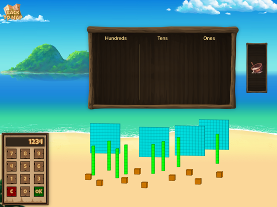 Kids Count: Place Value iPad screenshot 1 - Games app