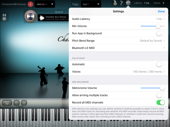 iSymphonic Orchestra iPad app afbeelding 8