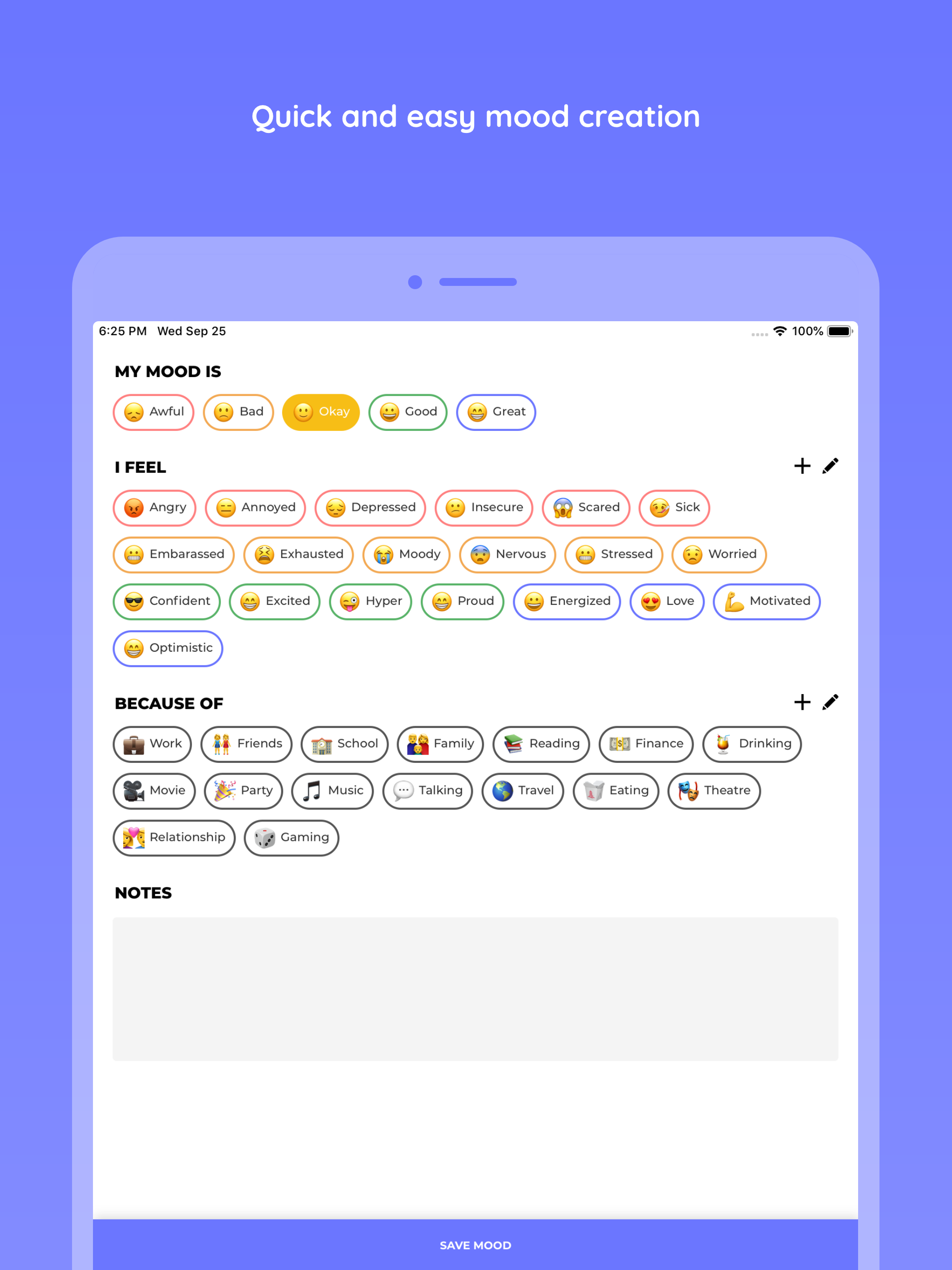 Moodio | Emotion Tracker
