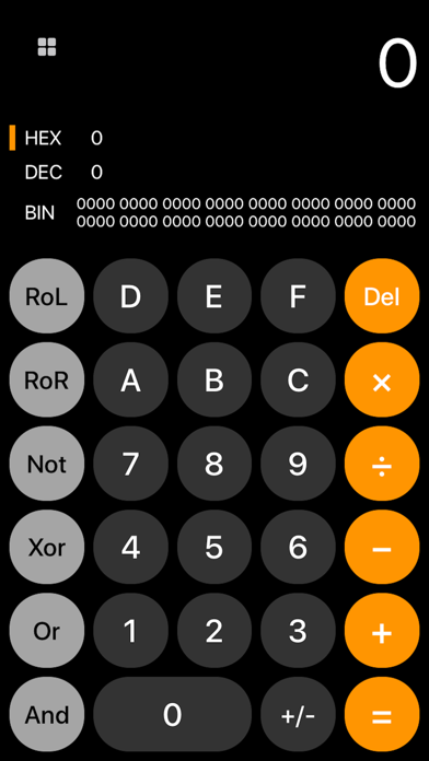 Programmer's Calculator Screenshot