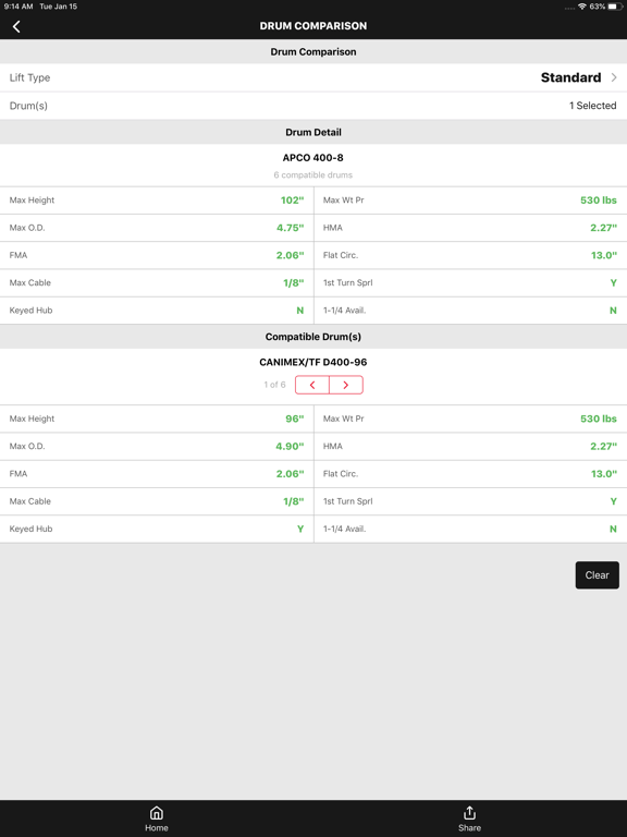 SSC Spring Engineering iPad screenshot 4 - Utilities app