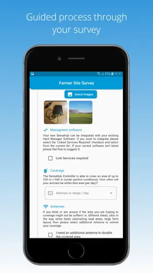 Allflex Site Survey screenshot 2
