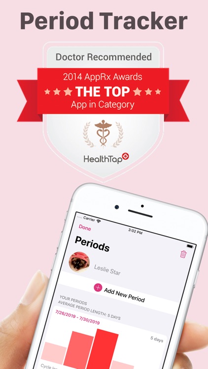 Period Tracker Plus Ovulation screenshot-0