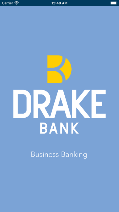 Drake Bank Business Banking Screenshot